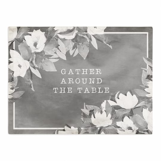 Gather Around the Table 18" x 14" Cotton Twill Placemat
